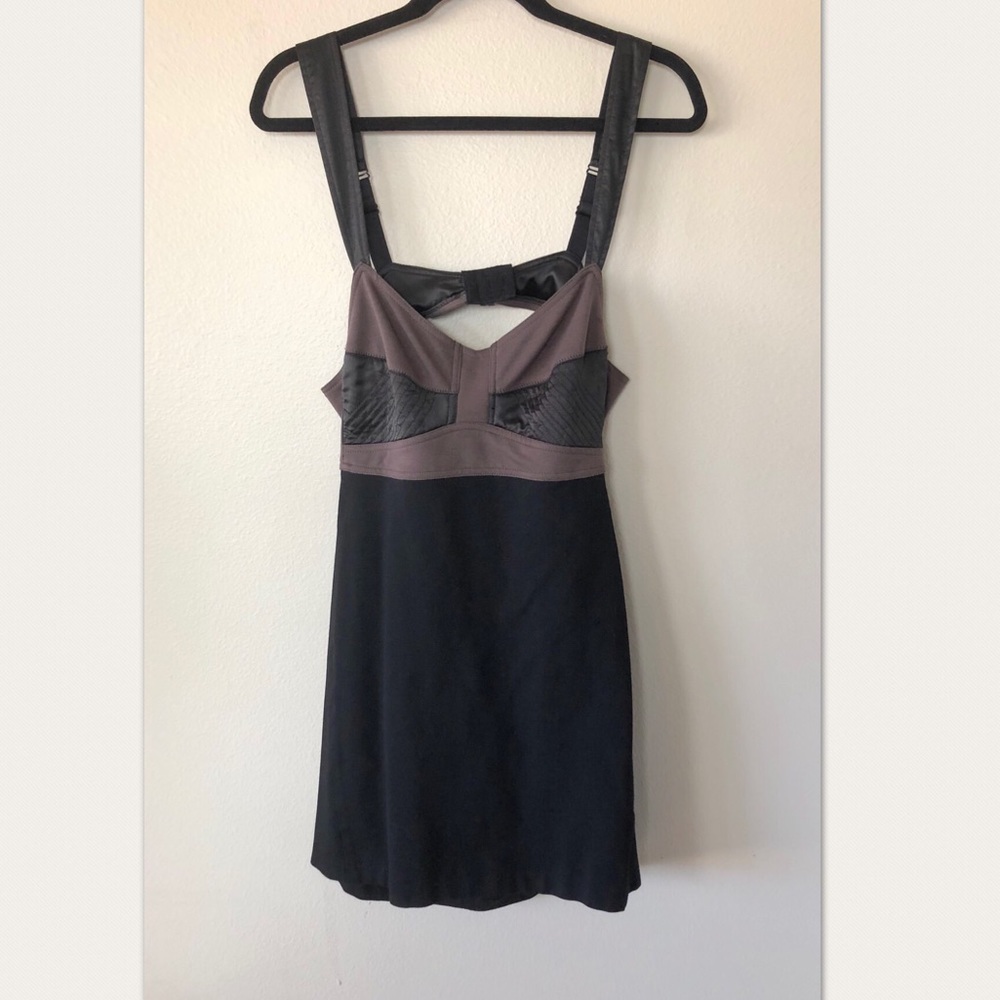 Urban Outfitters Stretch Taupe Dress Bodycon Sz 12